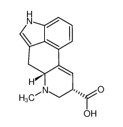 (9R)-N,N-diethyl-7-methyl-6,6a,8,9-tetrahydro-4H-indolo[4,3-fg]quinoline-9-carboxamide 2126-78-5