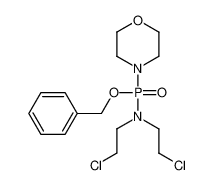 2-chloro-N-(2-chloroethyl)-N-[morpholin-4-yl(phenylmethoxy)phosphoryl]ethanamine 18228-83-6