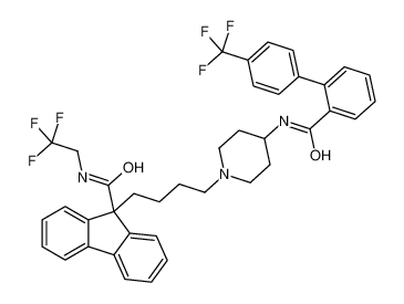 N-(2,2,2-三氟乙基)-9-(4-[4-[4’-(三氟甲基)[1,1’-联苯]-2-甲酰氨基]哌啶-1-基]丁基)-9H-芴-9-甲酰胺