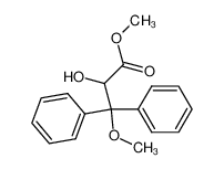 methyl 2-hydroxy-3-methoxy-3,3-diphenylpropanoate 178306-47-3