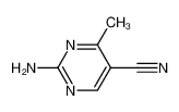 2-Amino-4-methylpyrimidine-5-carbonitrile 17321-97-0