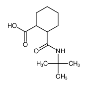 2-(tert-butylcarbamoyl)cyclohexane-1-carboxylic acid 69049-86-1