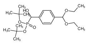 132541-45-8 spectrum, bis(1,1-dimethylethyl) [[4-(diethoxymethyl)phenyl]hydroxymethyl]phosphonate