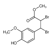 5396-66-7 structure, C11H12Br2O4