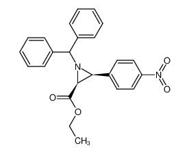 382142-90-7 cis-1-benzhydryl-(3S)-(4-nitrophenyl)-aziridine-(2S)-carboxylic acid ethyl ester