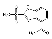 2-(甲基磺酰基)-1H-苯并咪唑-4-羧酰胺