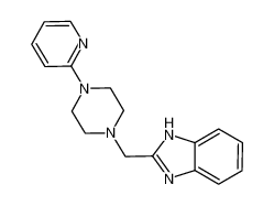 2-[[4-(吡啶-2-基)哌嗪-1-基]甲基]-1H-苯并咪唑