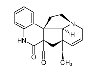 (1S,10R,12R,13R,20S)-12-Methyl-8,17-diazahexacyclo[11.6.1.1<sup>10,13</sup>.0<sup>1,10</sup>.0<sup>2,7</sup>.0<sup>17,20</sup>]henicosa-2,4,6,14-tetraene-9,11-dione 28645-27-4