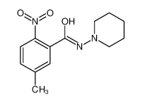 89804-90-0 5-methyl-2-nitro-N-piperidin-1-ylbenzamide