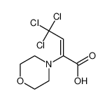 (Z)-4,4,4-trichloro-2-morpholin-4-ylbut-2-enoic acid