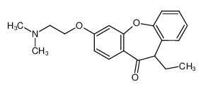 85851-13-4 7-(2-(dimethylamino)ethoxy)-11-ethyldibenz(b,f)oxepin-10(11H)-one