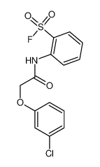 20209-53-4 structure, C14H11ClFNO4S