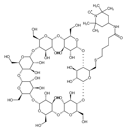 1025769-34-9 structure, C56H95N2O36S