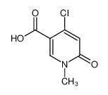 4-chloro-1-methyl-6-oxopyridine-3-carboxylic acid