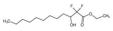 2,2-difluoro-3-hydroxydodecanoic acid ethyl ester 172941-62-7