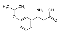 3-amino-3-(3-propan-2-yloxyphenyl)propanoic acid 745775-31-9