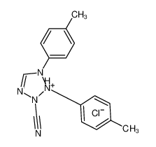 2,3-bis(4-methylphenyl)tetrazol-2-ium-5-carbonitrile,chloride 90217-02-0