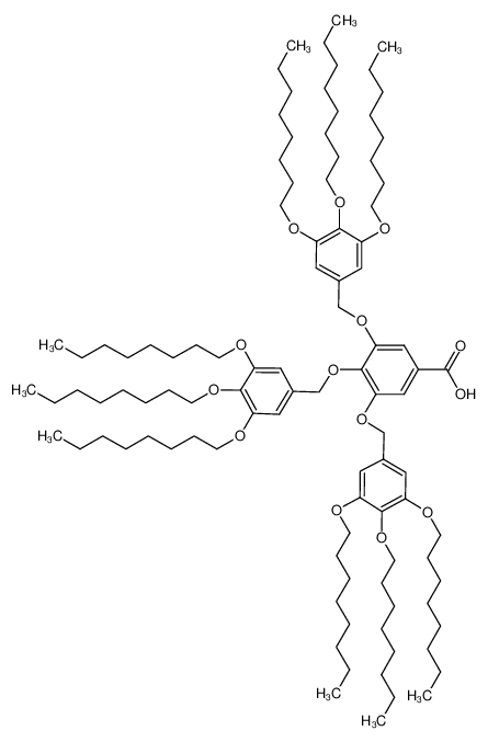 3,4,5-tris((3,4,5-tris(octyloxy)benzyl)oxy)benzoic acid 1193467-82-1