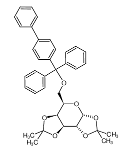 693272-49-0 (3aR,5R,5aS,8aS,8bR)-5-(Biphenyl-4-yl-diphenyl-methoxymethyl)-2,2,7,7-tetramethyl-tetrahydro-bis[1,3]dioxolo[4,5-b;4',5'-d]pyran