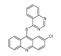 2-氯-9-(4-喹唑啉基硫代)-吖啶