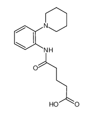 4-(2-哌啶基-1-基-苯氨基甲酰)丁酸