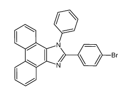 2-(4-bromophenyl)-1-phenyl-1H-phenanthro[9,10-d]-imidazole