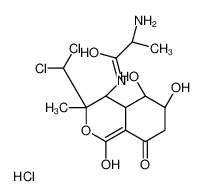 73543-68-7 structure, C14H21Cl3N2O6