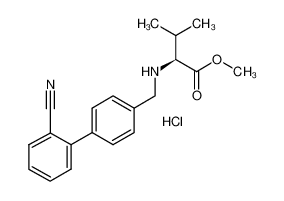 <i>N</i>-(2'-Cyanobiphenyl-4-ylmethyl)-<small>L</small>-valine Methyl Ester Hydrochloride 482577-59-3