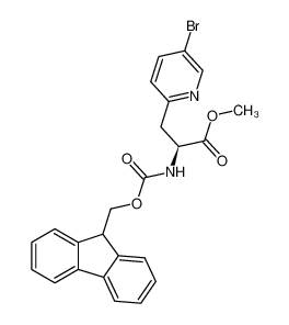 282734-36-5 (2S)-(N-fluorenylmethoxycarbonylamino)-3-(5'-bromopyrid-2'-yl)propionic acid methyl ester