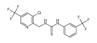 326815-25-2 structure, C15H10ClF6N3S