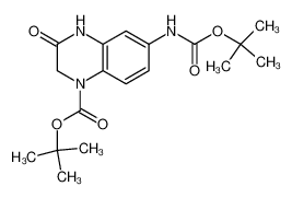 4-Boc-7-Bocamino-3,4-dihydroquinoxalin-2-one 959246-52-7