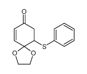 173383-41-0 6-phenylsulfanyl-1,4-dioxaspiro[4.5]dec-9-en-8-one