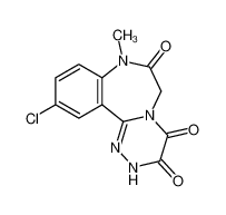 57254-29-2 structure, C12H9ClN4O3