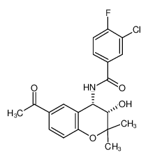 175013-84-0 structure, C20H19ClFNO4