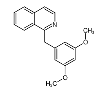 98237-14-0 1-[(3,5-dimethoxyphenyl)methyl]isoquinoline