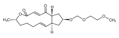 62957-26-0 (2E,6S,10E,11aS,13S,14aR,)-7,8,9,11a,12,13,14,14a-octahydro-13-(2-methoxyethoxymethoxy)-6-methyl-6H-cyclopent-[f]-oxacyclotridecin-1,4-dione