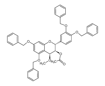 476312-04-6 (2R,3S,4S)-5,7,3',4'-tetrabenzyloxy-3-acetoxy-4-methoxyflavan