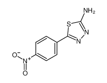 5-(4-nitrophenyl)-1,3,4-thiadiazol-2-amine 833-63-6