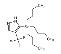 790661-62-0 structure, C16H29F3N2Sn