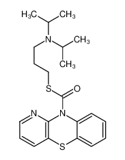 63906-32-1 structure, C21H27N3OS2