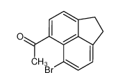 55939-22-5 spectrum, 6-Acetyl-5-bromoacenaphthene