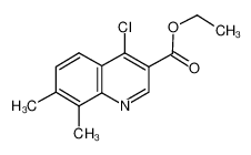 Ethyl 4-chloro-7,8-dimethylquinoline-3-carboxylate 56824-88-5