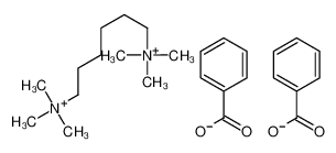 trimethyl-[6-(trimethylazaniumyl)hexyl]azanium,dibenzoate 103350-60-3