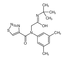 606115-53-1 structure, C17H22N4O2S