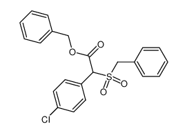 82236-45-1 benzyl 2-(4-chlorophenyl)-2-benzylsulfonylacetate