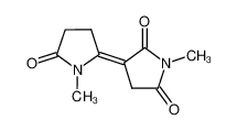 112599-91-4 1,1'-dimethyl-dihydro-[2,3']bipyrrolylidene-5,2',5'-trione