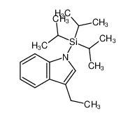 181780-81-4 structure, C19H31NSi