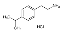 2-(4-propan-2-ylphenyl)ethanamine,hydrochloride 61035-87-8