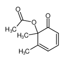 7218-20-4 (RS)-6-Acetoxy-5,6-dimethyl-2,4-cyclohexadien-1-on