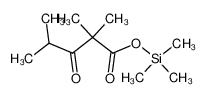 34601-03-1 trimethylsilyl 2,2,4-trimethyl-3-oxopentanoate